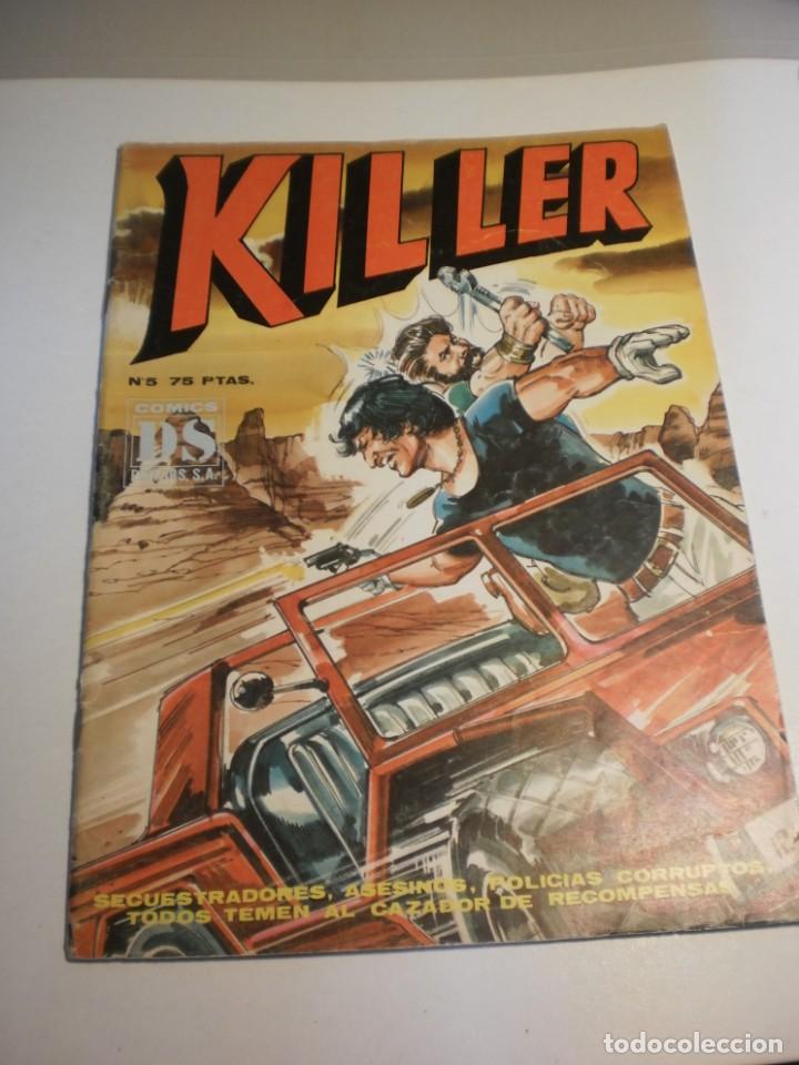 C&oacute;mics: Killer n&ordm; 5. comics DS.1981 ediciones dalmau (buen estado) - Foto 1