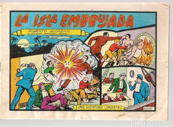 Comics : ROBERTO ALCAZAR Y PEDR&Iacute;N. N&ordm; 23. LA ISLA EMBRUJADA. REEDICI&Oacute;N VALENCIANA, 1981.(ST/C79B)