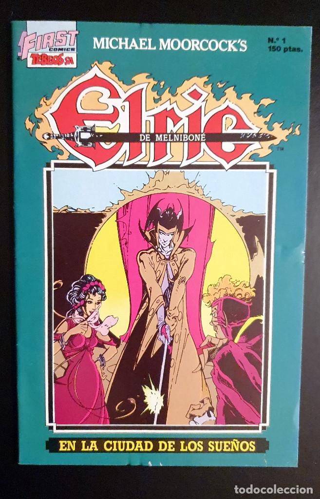 C&oacute;mics: ELRIC DE MELNIBONE VOL. 1 # 1 (FIRST COMICS - TEBEOS SA) - 1988 - Foto 1