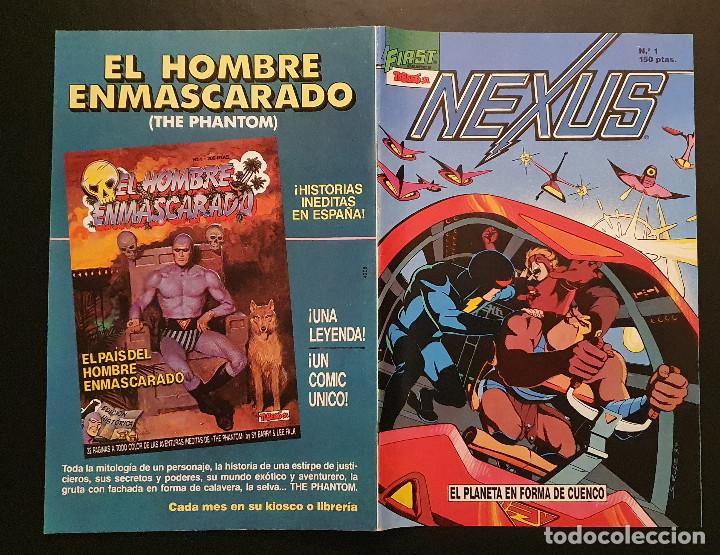 C&oacute;mics: NEXUS VOL. 1 # 1 (FIRST COMICS - TEBEOS S.A.) - 06-1988 - Foto 2