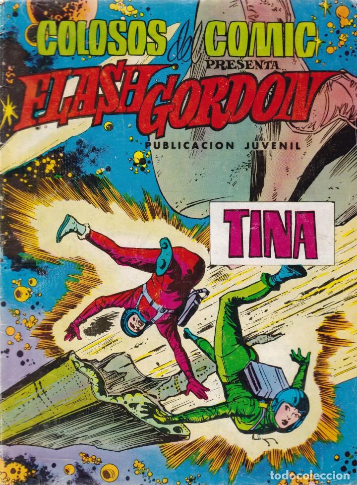 C&oacute;mics: FLASH GORDON - N&ordm; 38 - TINA / COLOSOS DEL COMIC - EDITORIAL VALENCIANA 1981 - Foto 1