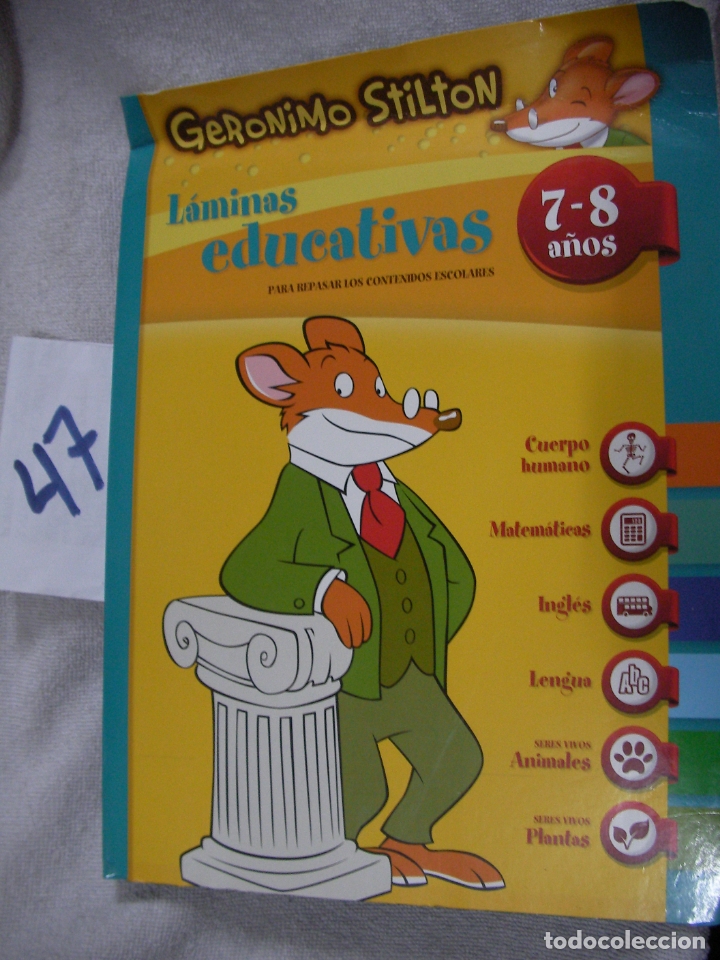 Comics: GERONIMO STILTON - LAMINAS EDUCATIVAS