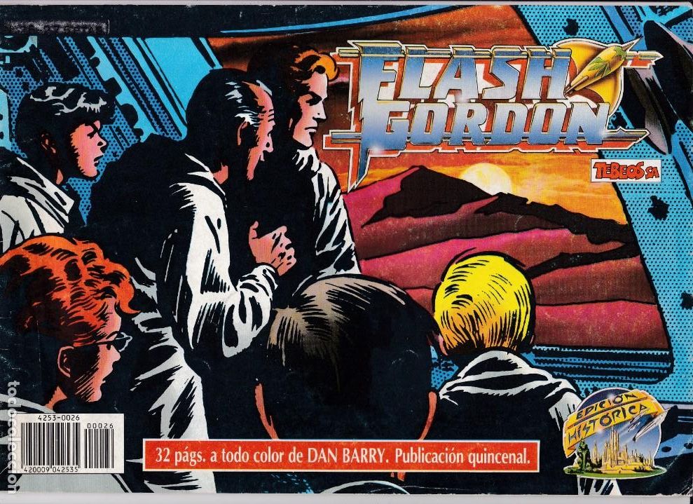 C&oacute;mics: FLASH GORDON - N&ordm; 26 - TEBEOS, SA. - EDICIONES B 1988 - Foto 1