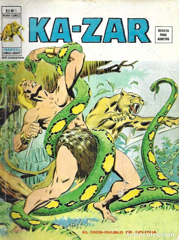 C&oacute;mics: Ka-Zar v2. V&eacute;rtice 1974. N&ordm; 5 - Foto 1