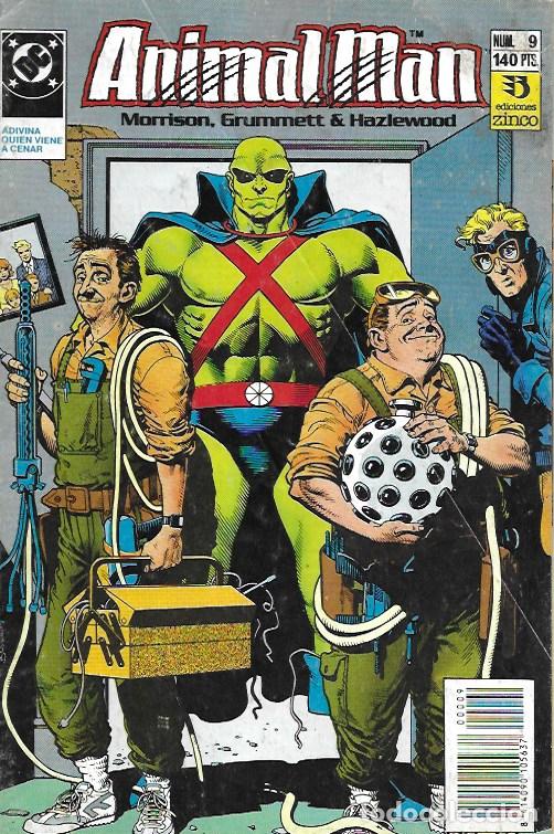 C&oacute;mics: Animal Man. Zinco 1989. N&ordm; 9 - Foto 1