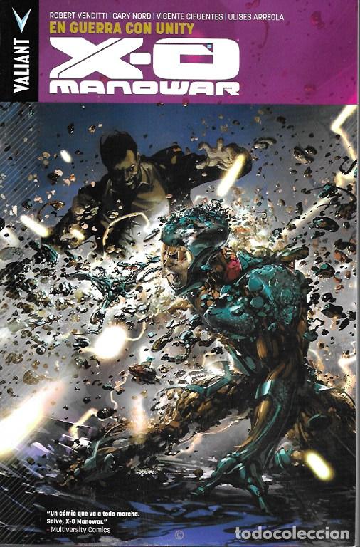 C&oacute;mics: X-O Manowar. Aleta 2013. N&ordm; 5 En guerra con Unity - Foto 1