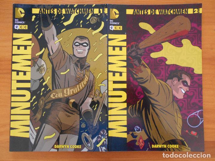 C&oacute;mics: ANTES DE WATCHMEN - MINUTEMEN - N&ordm; 1 Y 2 - DC - ECC (FI1) - Foto 1