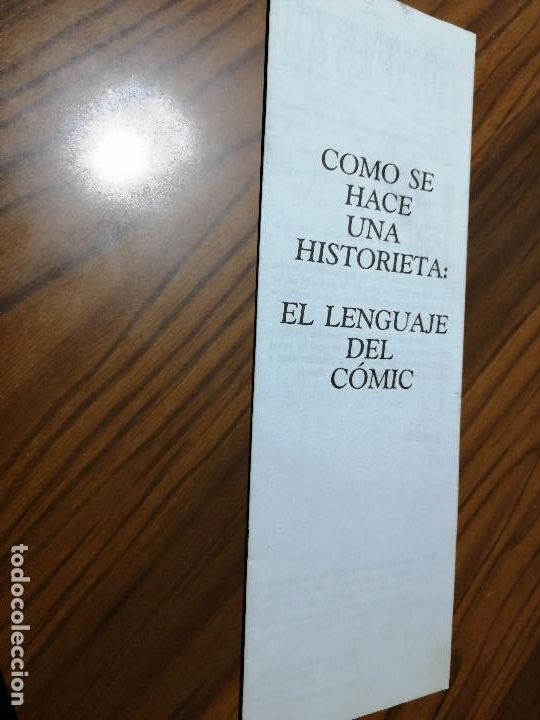 Comics: COMO SE HACE UNA HISTORIETA: EL LENGUAJE DEL COMIC. SOBRE COMIC. AUTOPUBLICADO. BUEN ESTADO. DIFICIL