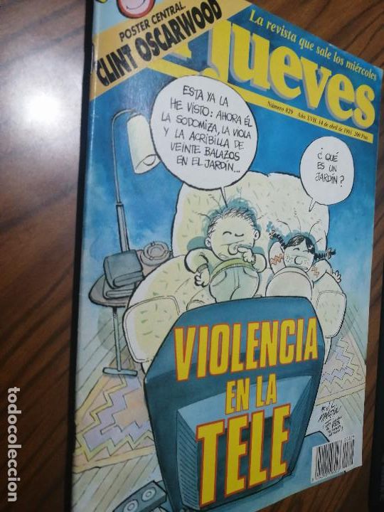 Comics: EL JUEVES 829. REVISTA DE HUMOR GRAPA. BUEN ESTADO