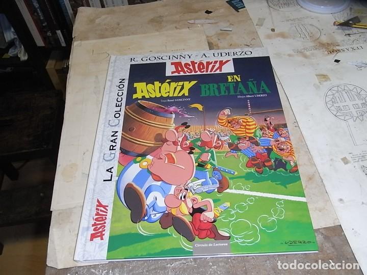 C&oacute;mics: Asterix, La Gran Coleccion, Circulo de Lectores, Gran formato, Asterix en Breta&ntilde;a, 8 - Foto 1