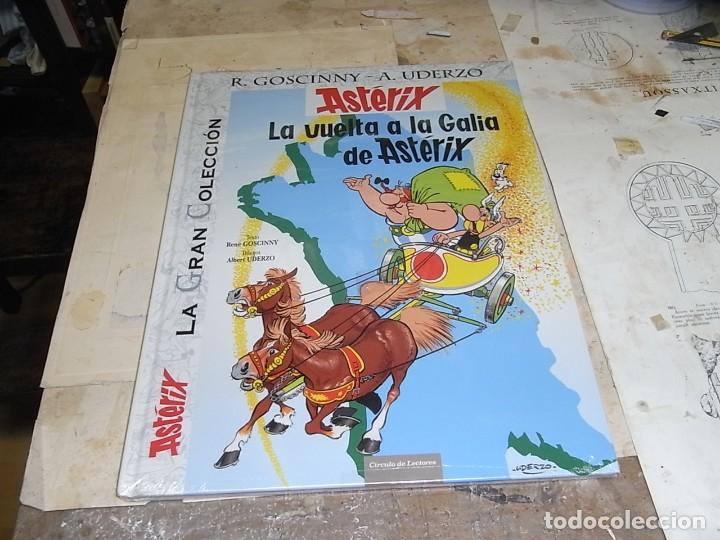 C&oacute;mics: Asterix, La Gran Coleccion, Circulo de Lectores, Gran formato, La vuelta a la Galia - Foto 1