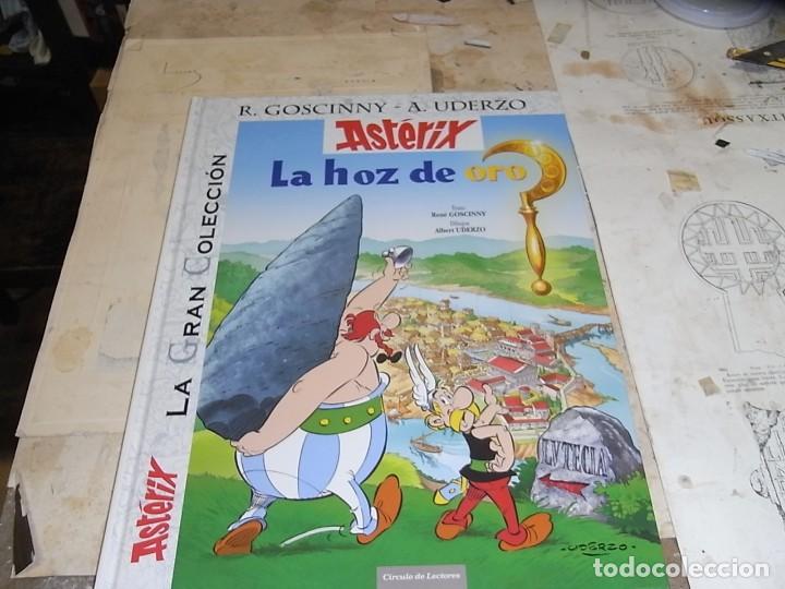 C&oacute;mics: Asterix, La Gran Coleccion, Circulo de Lectores, Gran formato, La hoz de oro,2 - Foto 1