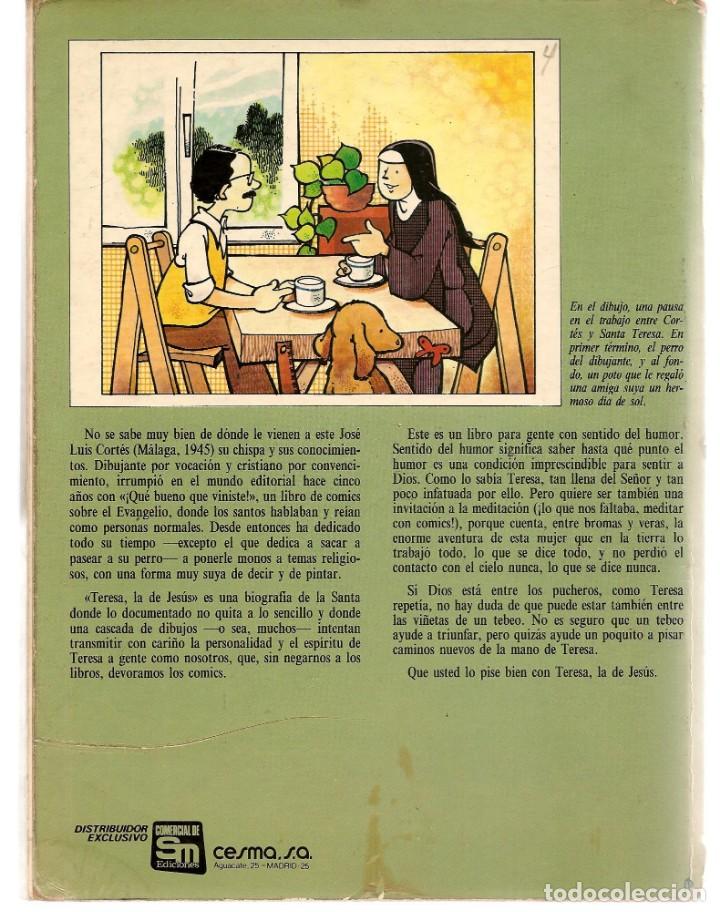C&oacute;mics: TERESA, LA DE JES&Uacute;S. EDICIONES SM. 3&ordf; EDC. 1981. (P/B3) - Foto 2