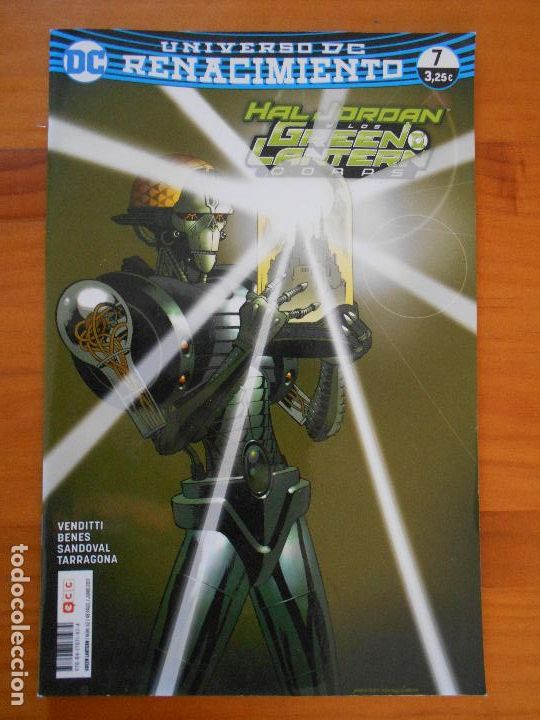 C&oacute;mics: HAL JORDAN Y LOS GREEN LANTERN CORPS N&ordm; 7 - UNIVERSO DC RENACIMIENTO - ECC (9X) - Foto 1