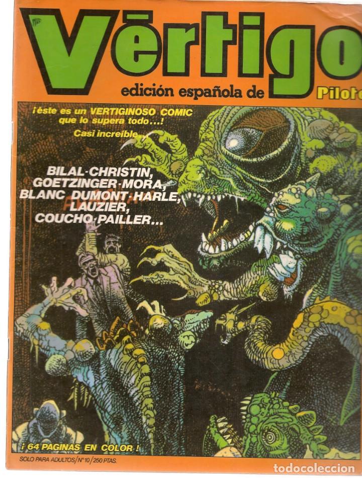 C&oacute;mics: VERTIGO. N&ordm; 10. EDICI&Oacute;N ESPA&Ntilde;OLA DE PILOTE.  (P/B3) - Foto 1