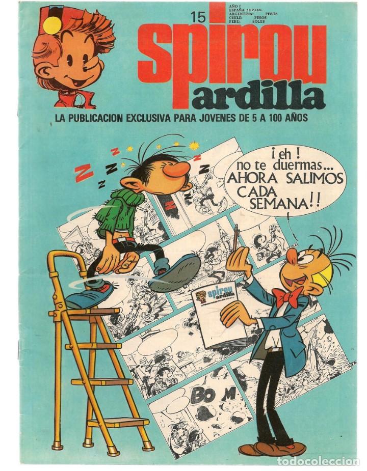 C&oacute;mics: SPIROU ARDILLA. N&ordm; 15. EDITORA MUNDIS. (P/B3) - Foto 1