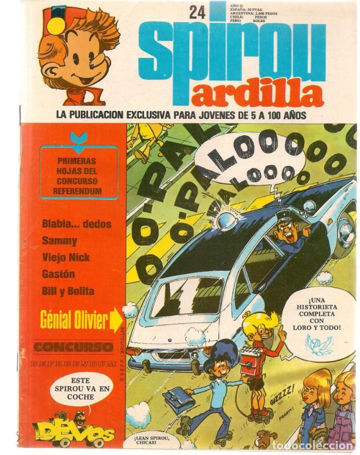C&oacute;mics: SPIROU ARDILLA. N&ordm; 24. EDITORA MUNDIS. (P/B3) - Foto 1