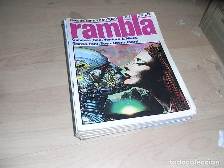 C&oacute;mics: Rambla, numeros 1.2.5.6.8.9.10 (8 euros cada numero)