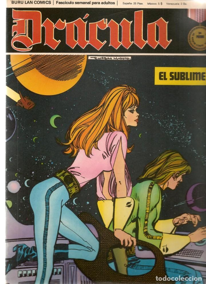 C&oacute;mics: DR&Aacute;CULA. FASC&Iacute;CULO N&ordm; 4. EL SUBLIME.  BURU LAN, 1972 (P/B3) - Foto 1