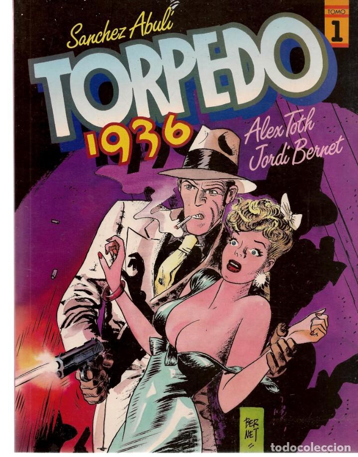 C&oacute;mics: TORPEDO, 1936. TOMO 1. S&Aacute;NCHEZ ABUL&Iacute;.   (P/B3) - Foto 1