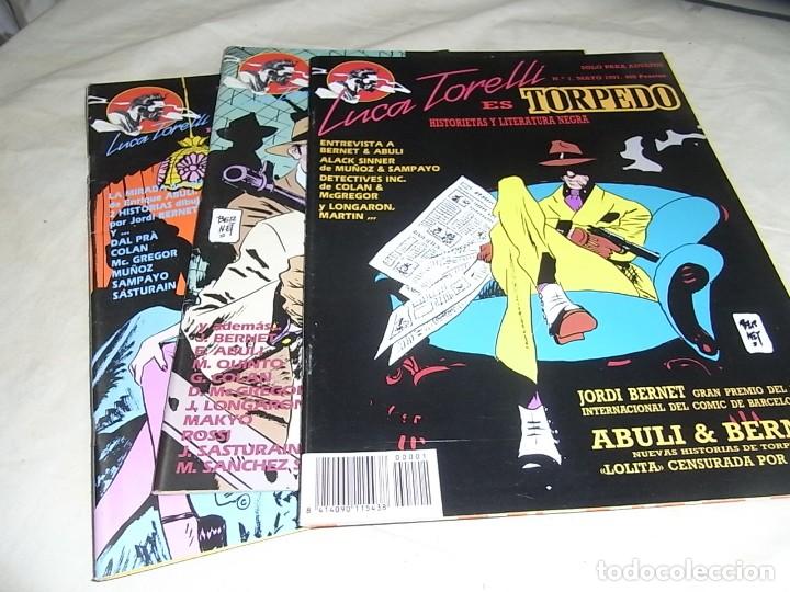 C&oacute;mics: Torpedo, numeros 1.2. y 4 - Foto 1