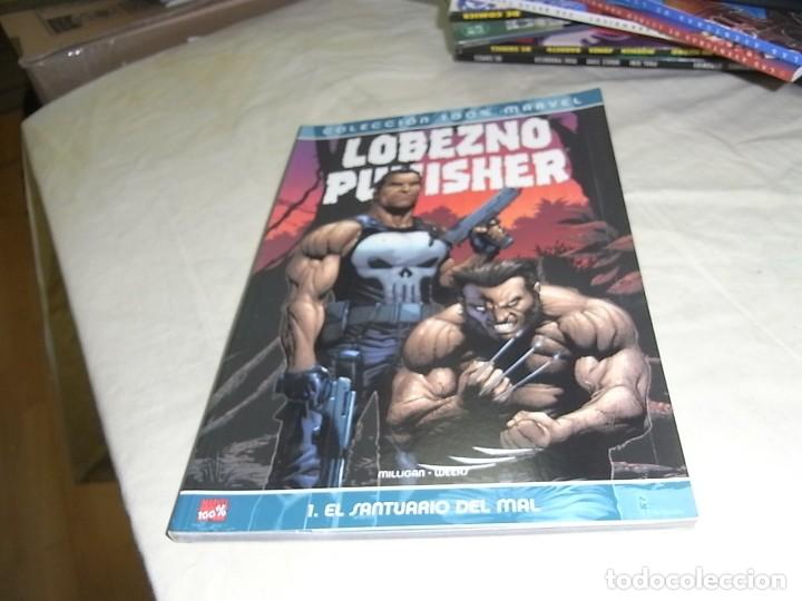 C&oacute;mics: Lobezno, Punisher, El santuario del mal, Coleccion 100%, Marvel - Foto 1