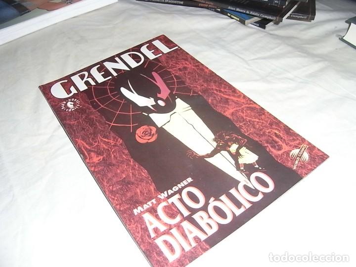 C&oacute;mics: Grendel, Matt Wagner, Acto Diabolico - Foto 1