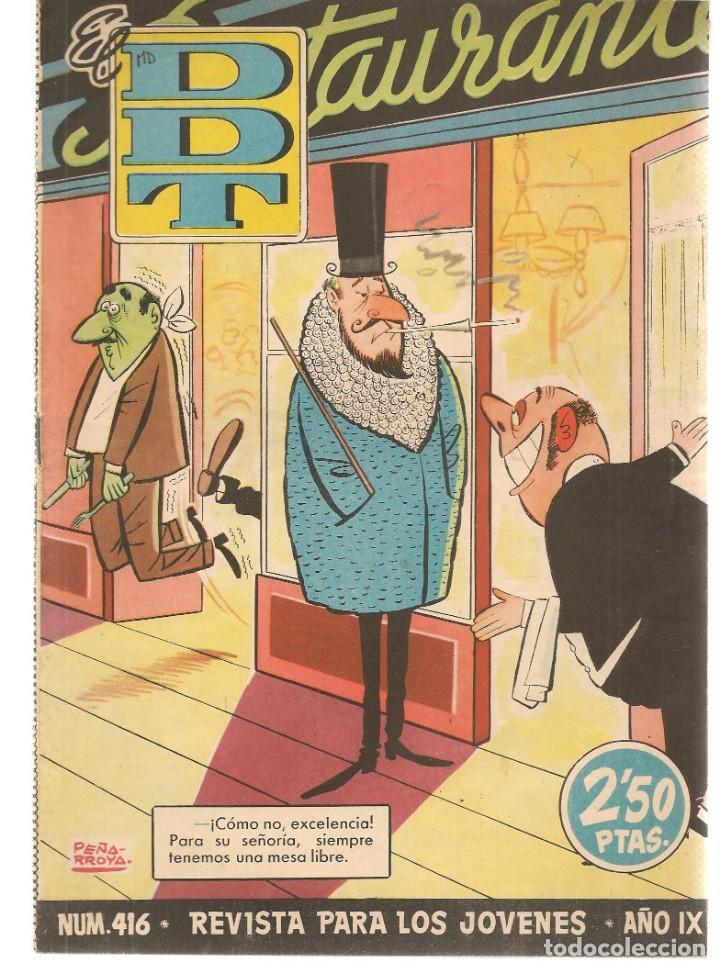 C&oacute;mics: EL DDT. N&ordm; 416. REVISTA HUMOR&Iacute;STICA PARA MAYORES. BRUGUERA 1959. (Z/37)