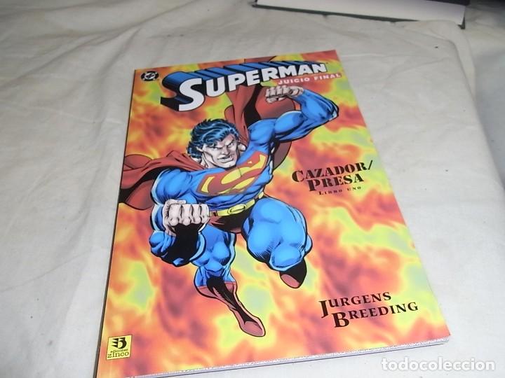C&oacute;mics: Superman, Juicio Final, Cazador/presa, Libro Uno, DC, Comics - Foto 1