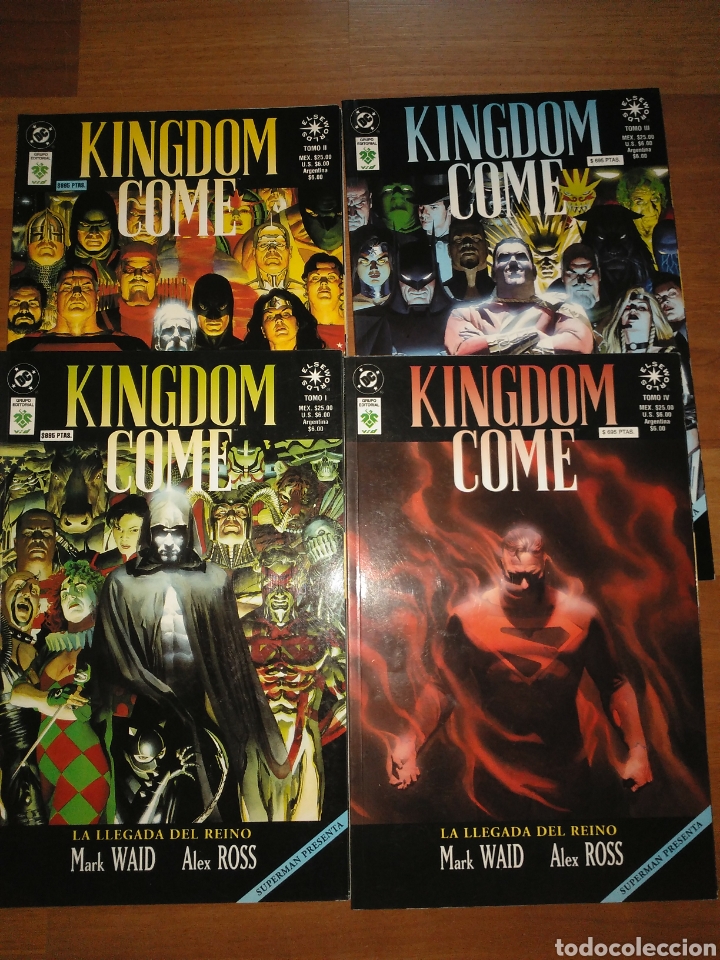 C&oacute;mics: Kingdom Come. Completa 4 numeros.elseworlds. De kiosko. - Foto 1