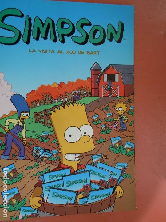 C&oacute;mics: SIMPSON ,LA VISITA AL ZOO BART , Matt Groening. Comic Bongo. - Foto 1