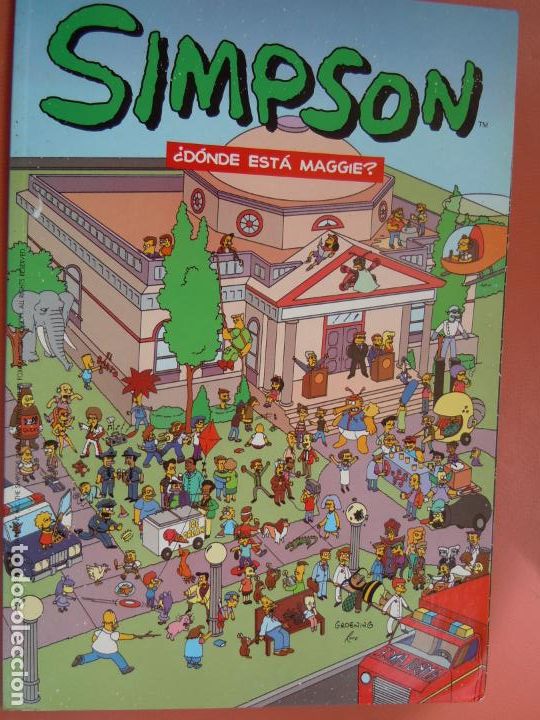 C&oacute;mics: SIMPSON ,&iquest;DONDE ESTA MAGIE?  Matt Groening. Comic Bongo. - Foto 1