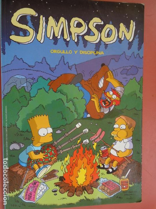 C&oacute;mics: SIMPSON ,ORGULLO Y DISCIPLINA   Matt Groening. Comic Bongo. - Foto 1