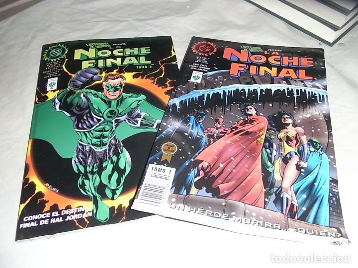 C&oacute;mics: Linterna verde, La noche final, tomo 1 y tomo 2, DC - Foto 1