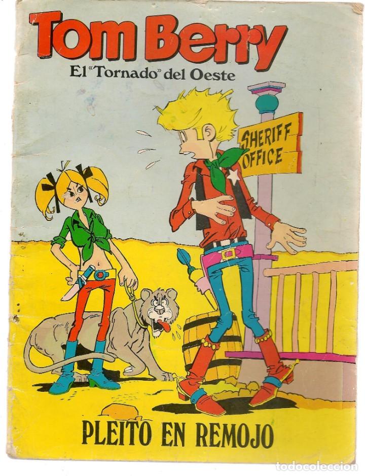 C&oacute;mics: TOM BERRY. EL TORNADO DEL OESTE.  N&ordm; 6. PLEITO EN REMOJO. EUREDIT, 1969.  (Z/C3) - Foto 1