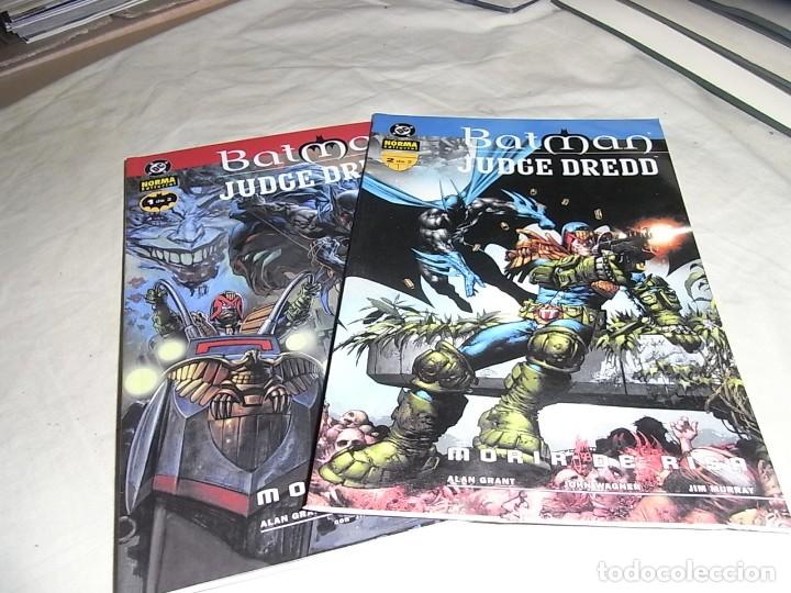C&oacute;mics: Batman, Judge Dredd, Morir de risa, Grant, Wagner, Murray, tomos 1 y 2, Norm - Foto 1