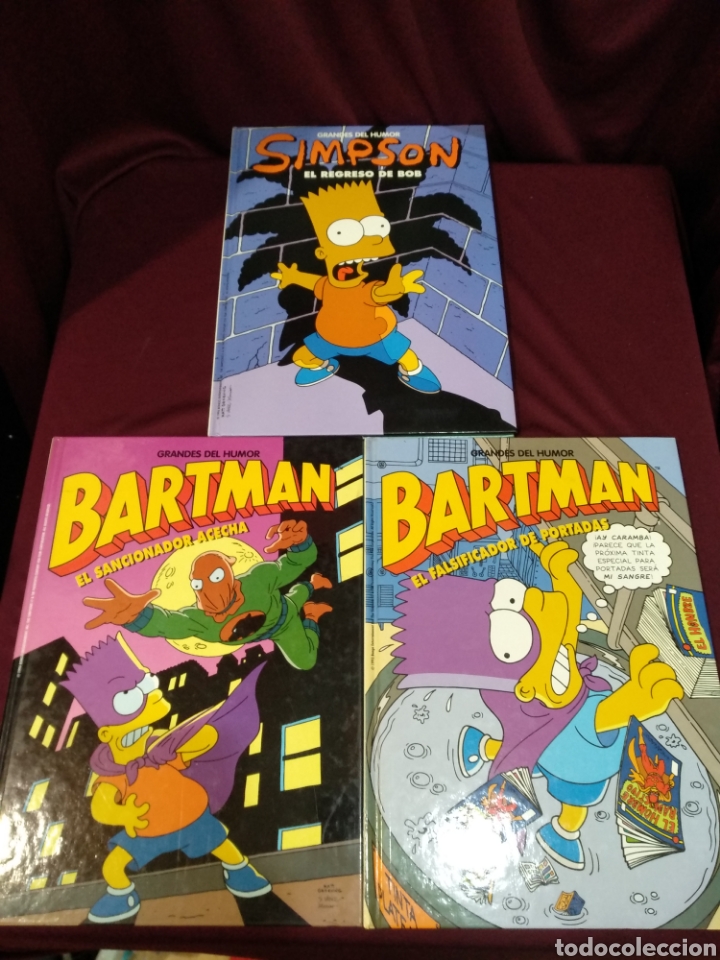 Comics: The Simpson, grandes del humor, n&uacute;meros 12,14 y 15