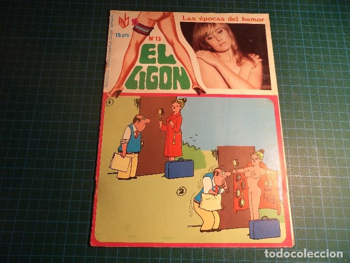 C&oacute;mics: El ligon. N&deg; 13. Marc ben. Tiene las grapas oxidadas. (B-38).