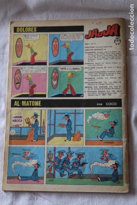 C&oacute;mics: COMIC JA JA EDICIONES DRUIDA 1982 A&Ntilde;O 1 N&ordm; 5 - Foto 4