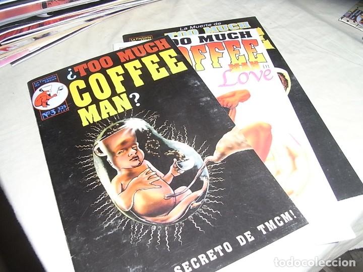 C&oacute;mics: Too Much Coffee man, La factoria de ideas, numeros 3.4. y 5 - Foto 1