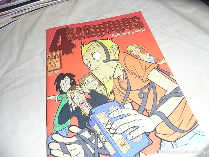 C&oacute;mics: 4 segundos, Feliciano y Alejo, Brut Comix - Foto 1