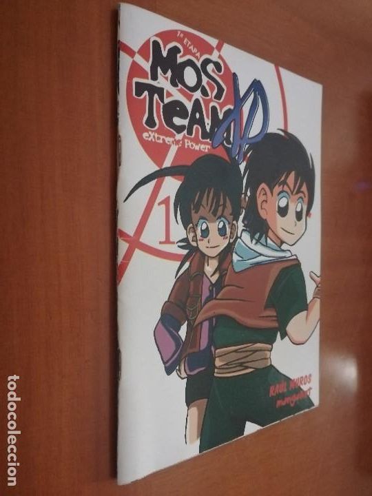 Comics: MOSTEAM 1. RAUL MUROS. AUTOPUBLICADO. MANGA. GRAPA. BUEN ESTADO. DIFICIL