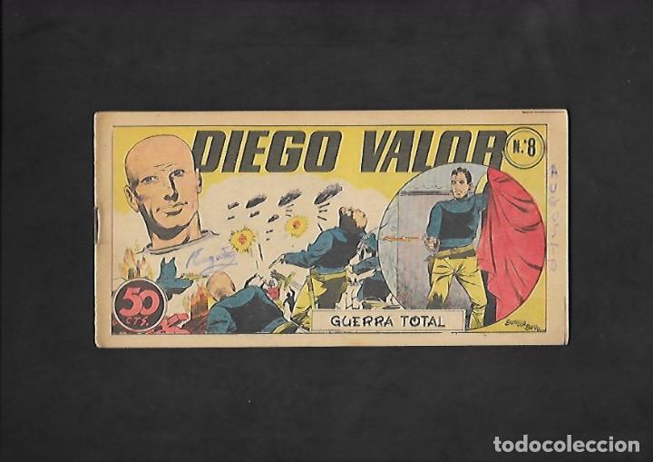 C&oacute;mics: DIEGO VALOR NUMERO 8 GUERRA TOTAL - Foto 1
