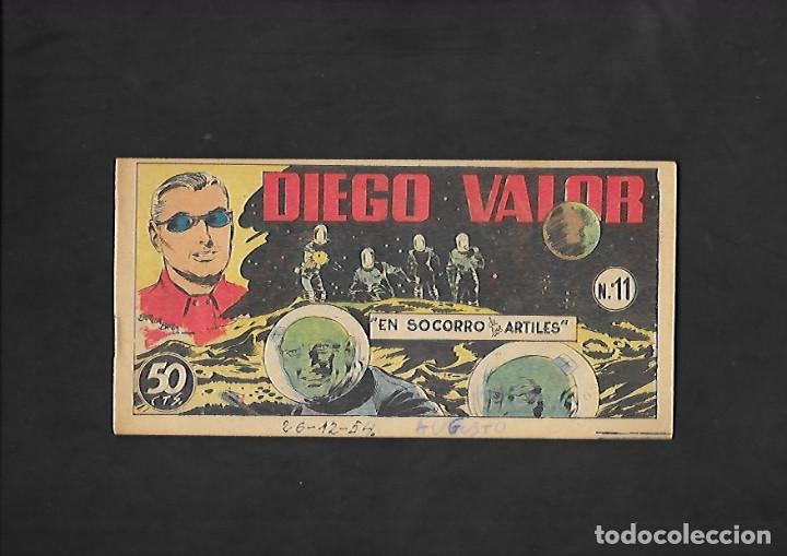 C&oacute;mics: DIEGO VALOR NUMERO 11 EN SOCORRO DE LOS ARTILES - Foto 1