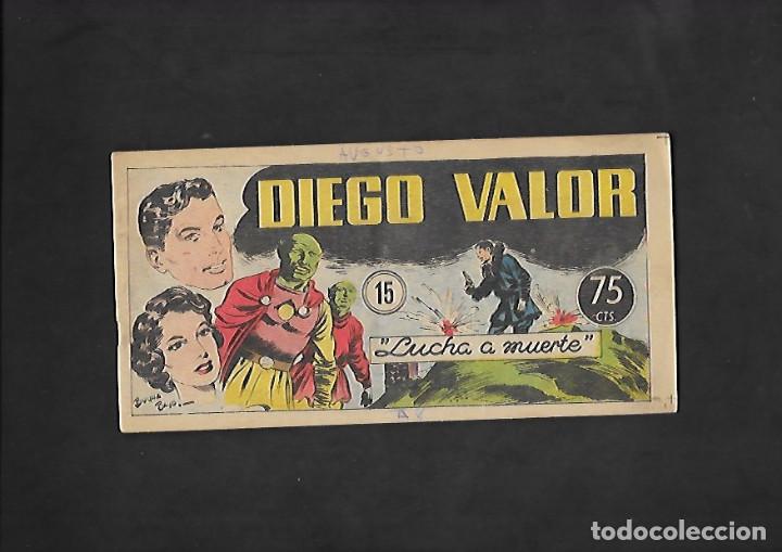 C&oacute;mics: DIEGO VALOR NUMERO 15 LUCHA A MUERTE - Foto 1