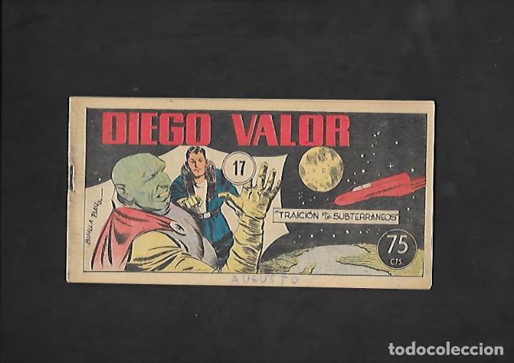 C&oacute;mics: DIEGO VALOR NUMERO 17 TRAICION EN LOS SUBTERRANEOS - Foto 1