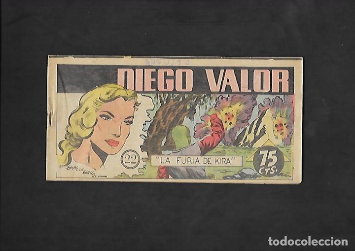 C&oacute;mics: DIEGO VALOR NUMERO 22 LA FURIA DE KIRA - Foto 1