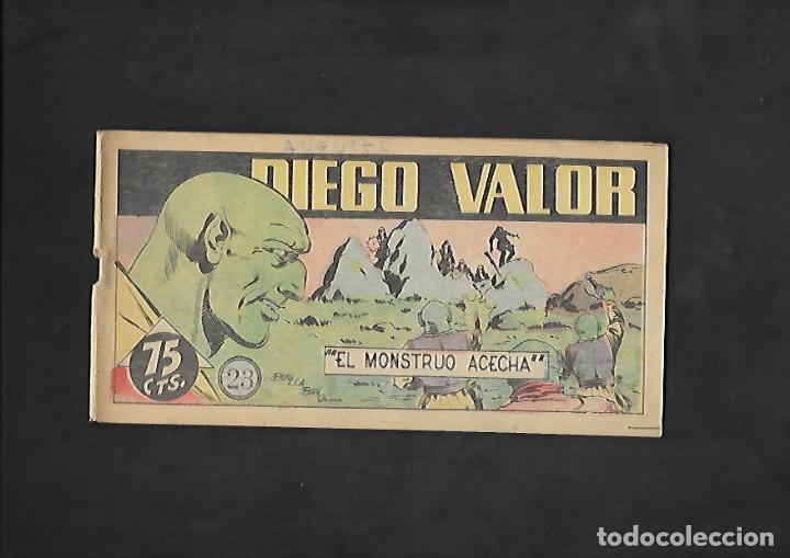 C&oacute;mics: DIEGO VALOR NUMERO 23 EL MONSTRUO ACECHA - Foto 1