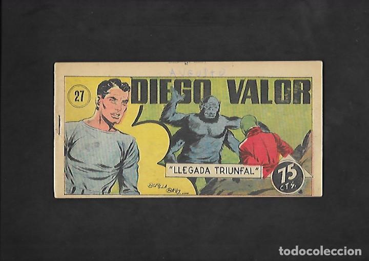 C&oacute;mics: DIEGO VALOR NUMERO 27 LLEGADA TRIUNFAL - Foto 1