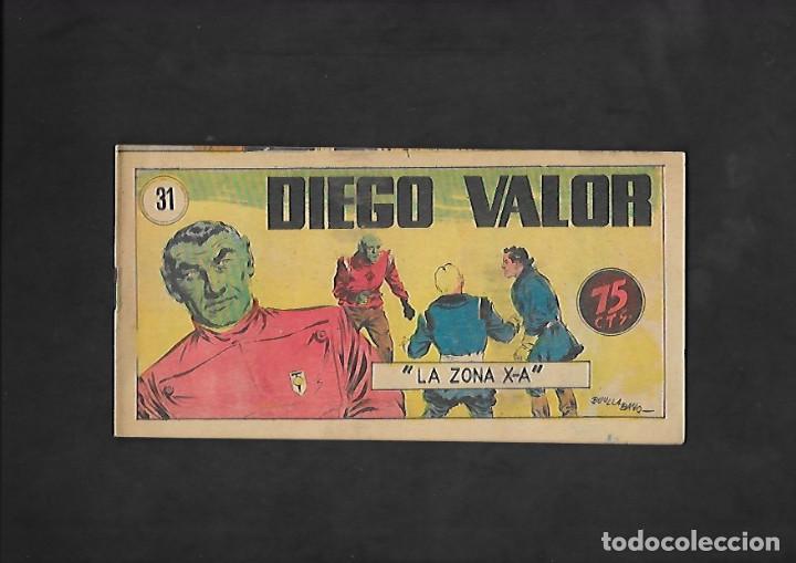 C&oacute;mics: DIEGO VALOR NUMERO 31 LA ZONA X - A - Foto 1